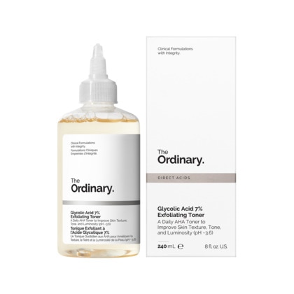 Tonique exfoliant à l'acide glycolique 7%