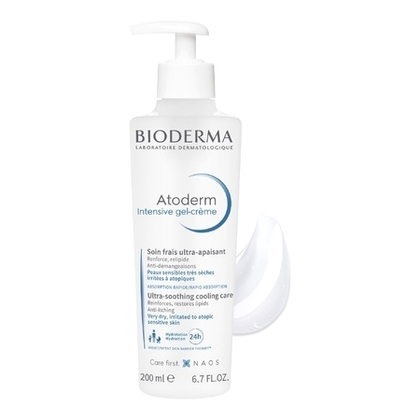 200ML BIODERMA ATODERM Gel crème hydratant anti-démangeaison  1 of 3 