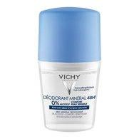 50mL VICHY V HYPOALLERGENIQUE Déodorant 48H actif anti-odeur d'origine naturelle - lot de 2  1 of 2 