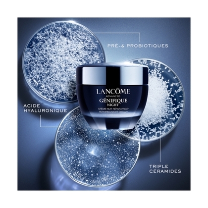 50mL Lancôme ADVANCED GÉNIFIQUE Crème nuit réparatrice de la barrière cutanée  1 of 4 