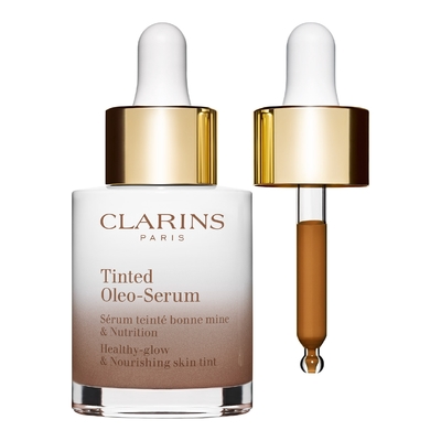 Clarins - Tinted Oleo Serum - Tinted Oleo Serum - Fond De Teint Sérum - 08