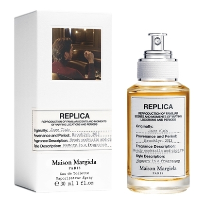 30ML MAISON MARGIELA REPLICA Jazz Club Eau de Toilette Ambrée Boisée  1 of 4 