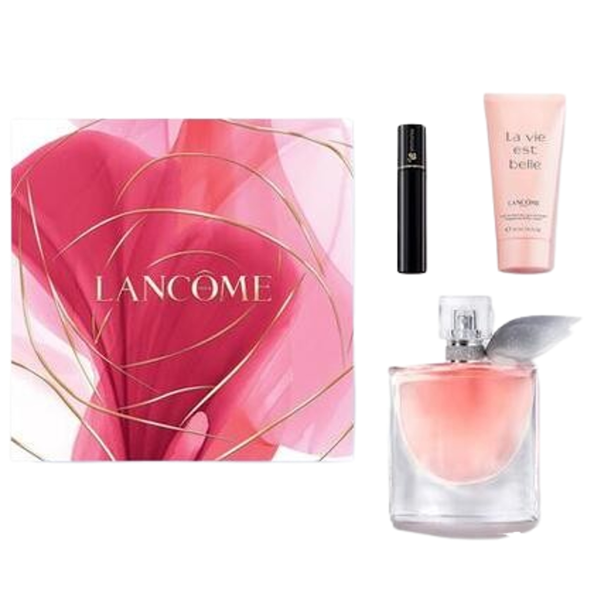 Lancôme LA VIE EST BELLE Coffret - eau de parfum + lait pour le corps + mascara 1 of 3