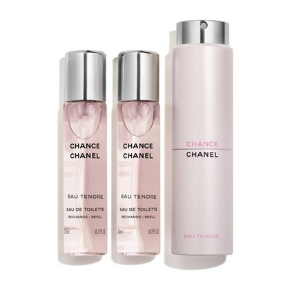 60ML CHANEL CHANCE EAU TENDRE EAU DE TOILETTE TWIST AND SPRAY  1 of 1 