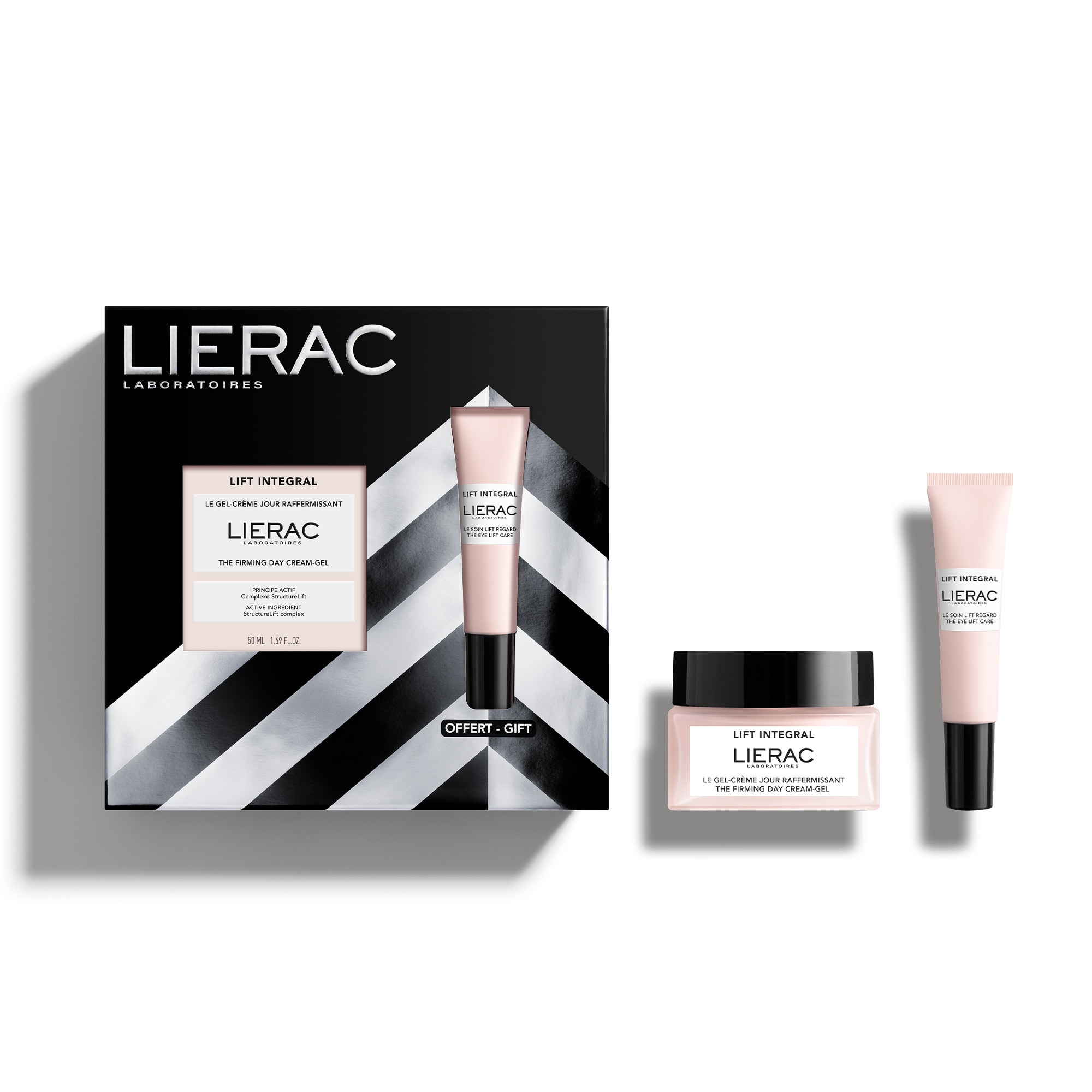 Coffret gel-crème jour raffermissant + soin lift regard