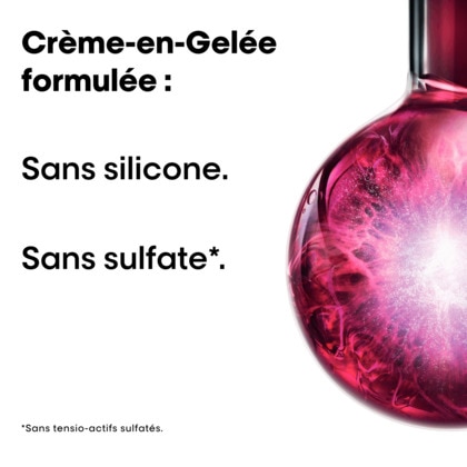 Crème-en-gelée activatrice de définition sans rinçage avec protection thermique