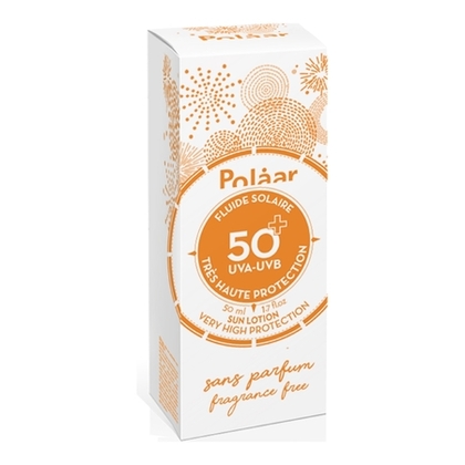 Fluide solaire très haute protection SPF50+ sans parfum