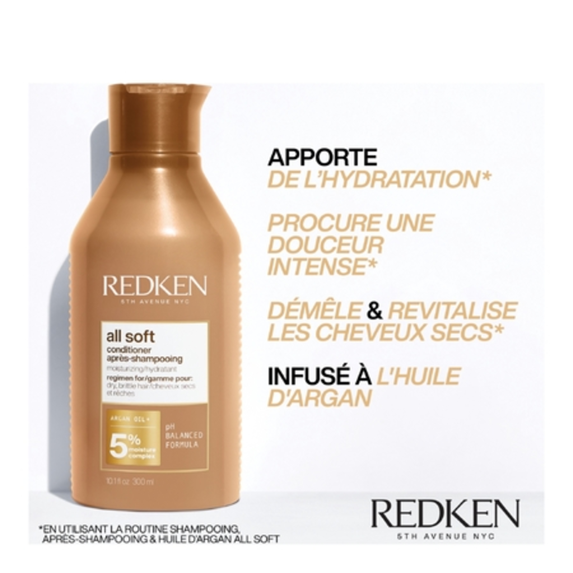 Après-shampoing hydratant cheveux secs et rêches