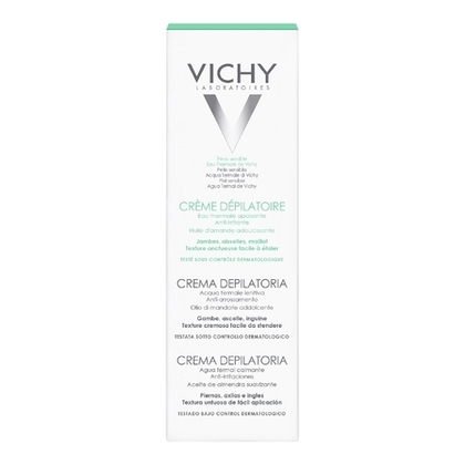 150mL VICHY DERMO-TOLERANCE Crème dépilatoire eau thermale apaisante anti-irritante  1 of 2 