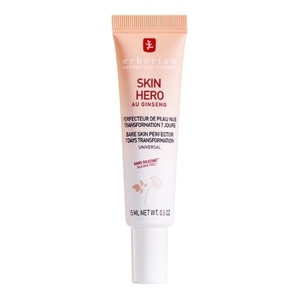 15mL ERBORIAN SKIN HERO AU GINSENG Perfecteur de peau nue - Transformation 7 jours  1 of 4 