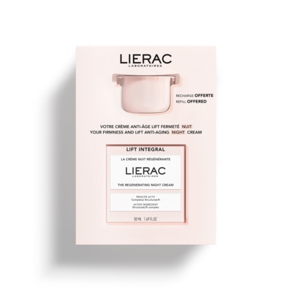 Lierac LIFT INTEGRAL Coffret - crème nuit régénérante + recharge 1 of 1