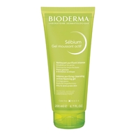 200ML BIODERMA SÉBIUM Gel moussant actif - peau mixte à grasse  1 of 2 