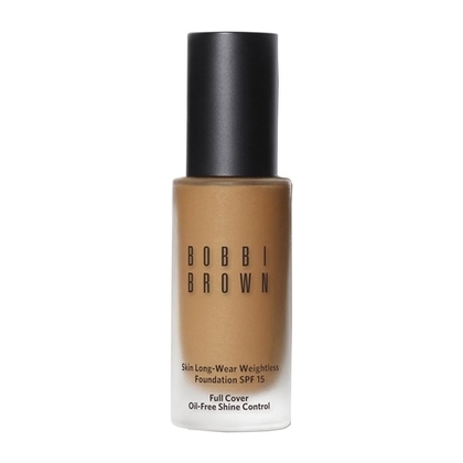  BOBBI BROWN SKIN LONG-WEAR WEIGHTLESS FOUNDATION Fond de teint longue tenue ultra-léger couvrance parfaite fini mat SPF15  1 of 4 