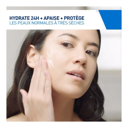 52ml CERAVE CERAVE Crème hydratante visage spf 30 pour les peaux normales à sèches  1 of 4 