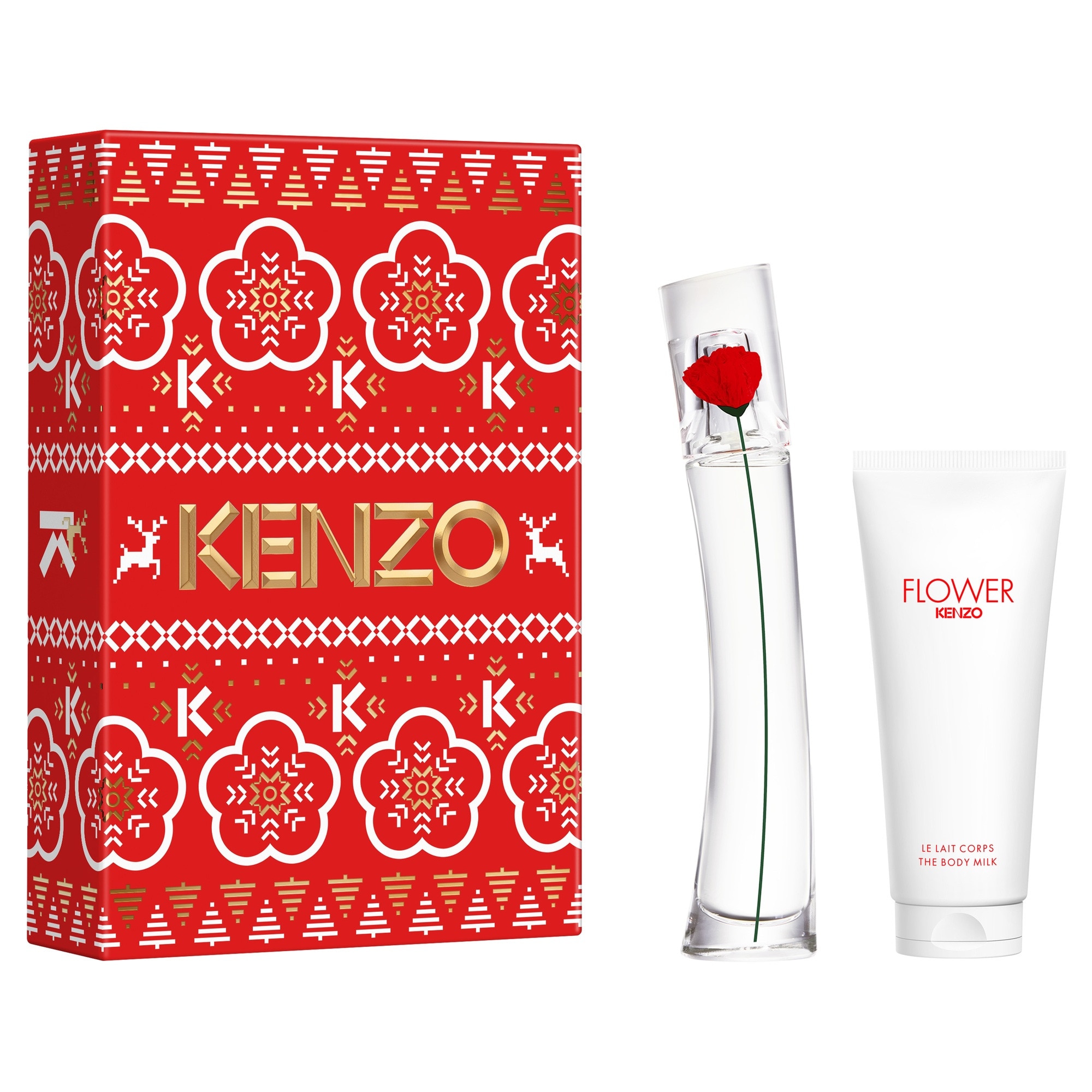  Kenzo FLOWER BY KENZO Coffret eau de parfum + lait corps  1 of 1 Coffret eau de parfum + lait corps
