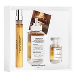  MAISON MARGIELA REPLICA BY THE FIREPLACE Coffret eau de toilette + miniature + vaporisateur de voyage  1 of 4 Coffret eau de toilette + miniature + vaporisateur de voyage