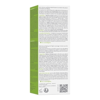 Crème teintée peau grasse