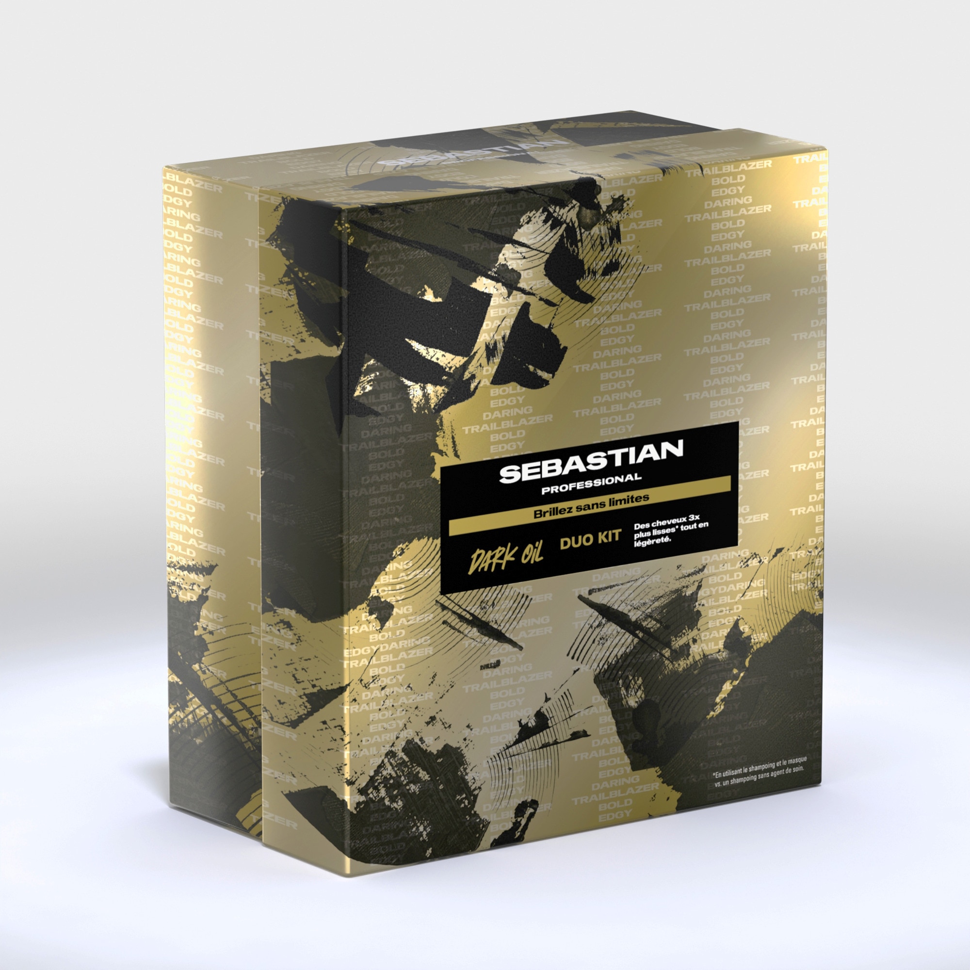 SEBASTIAN DARK OIL Coffret - shampoing + huile coiffante 1 of 4 Coffret - shampoing + huile coiffante