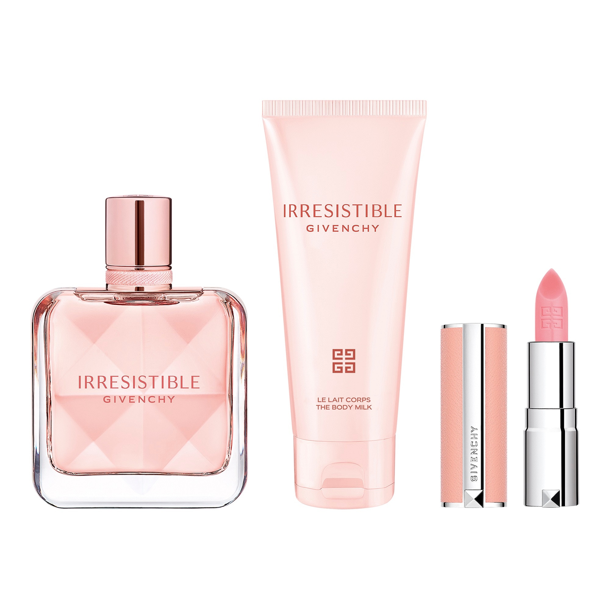 Coffret - eau de parfum + lait pour le corps + mini rose perfecto