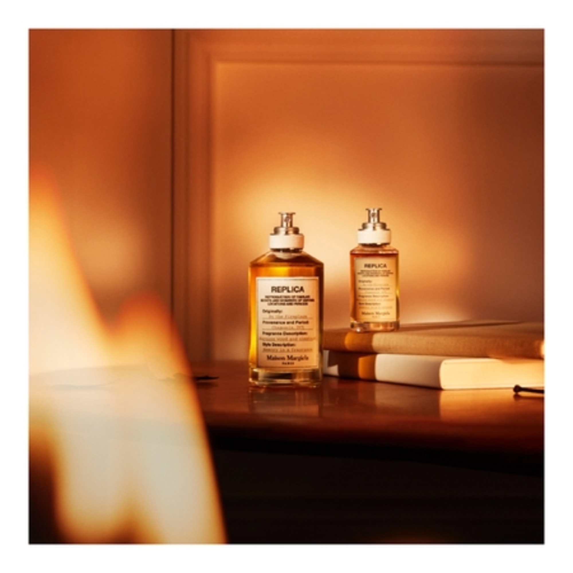  MAISON MARGIELA REPLICA BY THE FIREPLACE Coffret eau de toilette + miniature + vaporisateur de voyage  1 of 4 