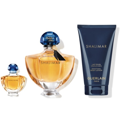 Coffret eau de parfum + miniature + lait pour le corps