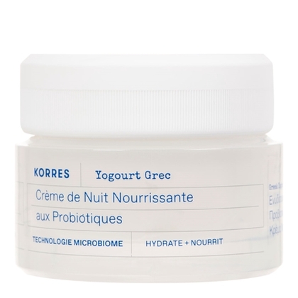 40ML KORRES YAOURT GREC & PROBIOTIQUES Crème nuit nourrissante aux probiotiques  1 of 4 