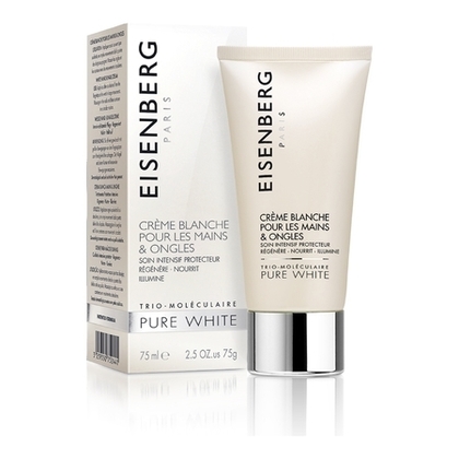 75ML EISENBERG PURE WHITE Crème blanche mains & ongles  1 of 3 