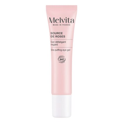 15ML MELVITA SOURCE DE ROSE Gel frais defatiguant regard  1 of 2 