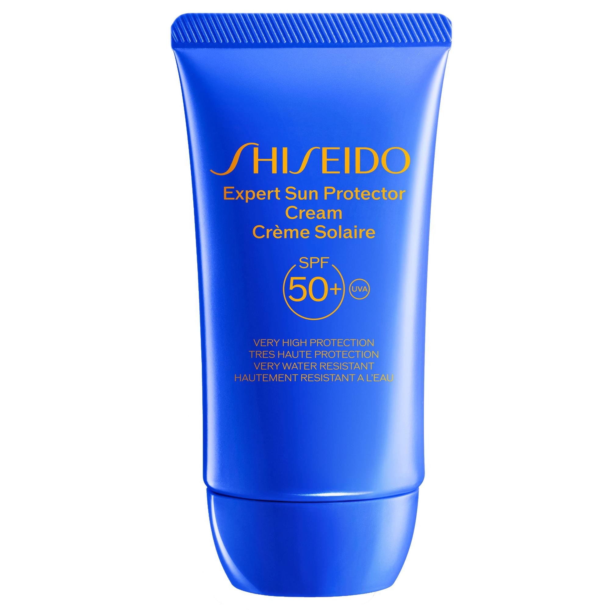 50mL Shiseido EXPERT SUN PROTECTOR Crème solaire spf50+ 1 of 4