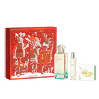 Hermès UN JARDIN SUR LE NIL Coffret - eau de toilette + vapo voyage + savon