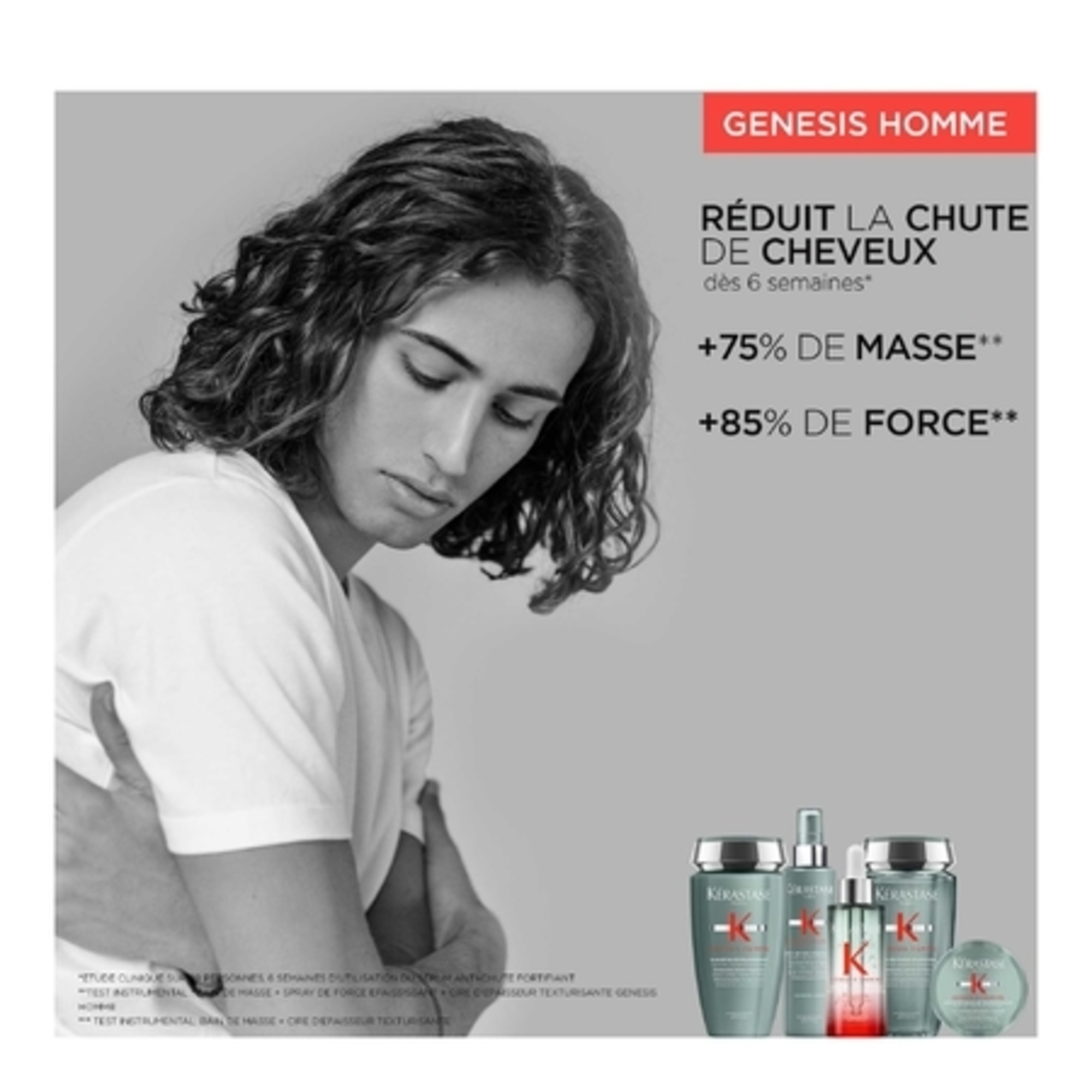 Shampoing bain de masse épaissisant