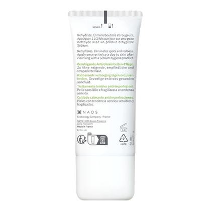 Crème hydratante peau acnéique & sensible