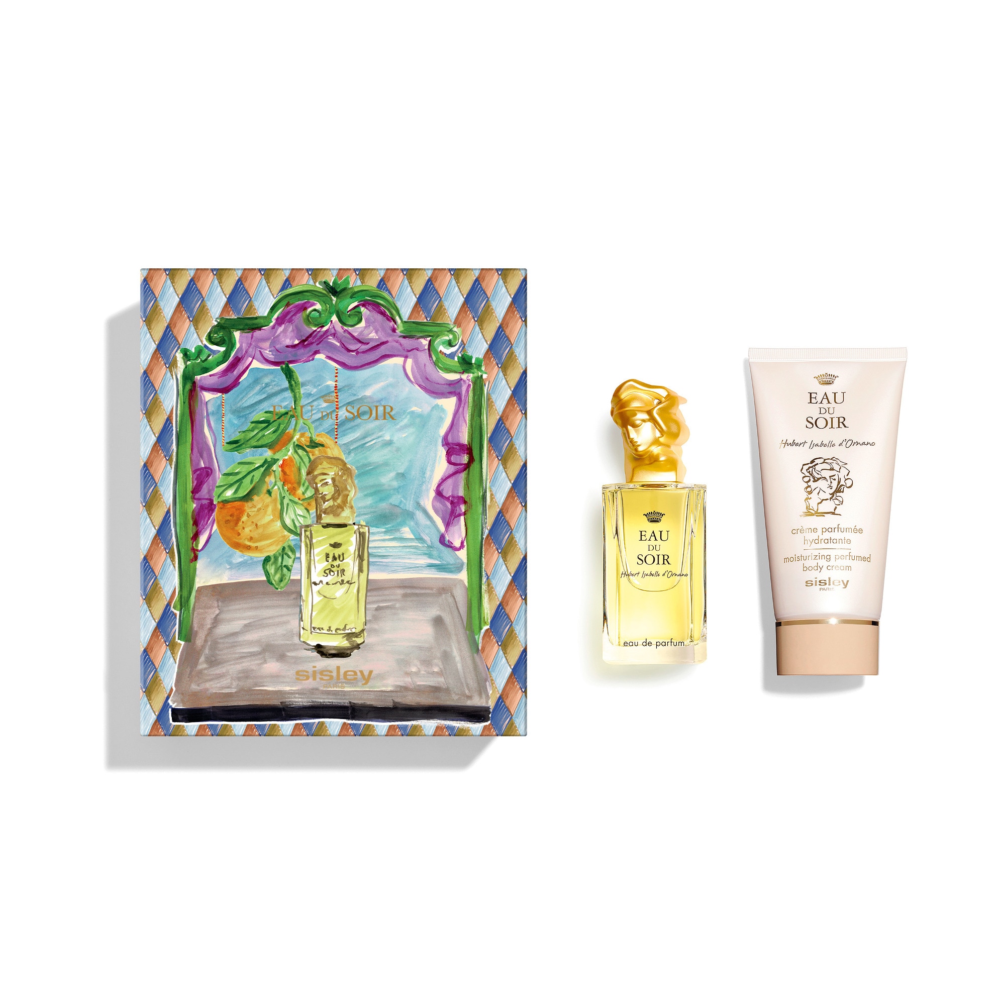 Sisley EAU DU SOIR Coffret eau de parfum + crème parfumée hydratante 1 of 1