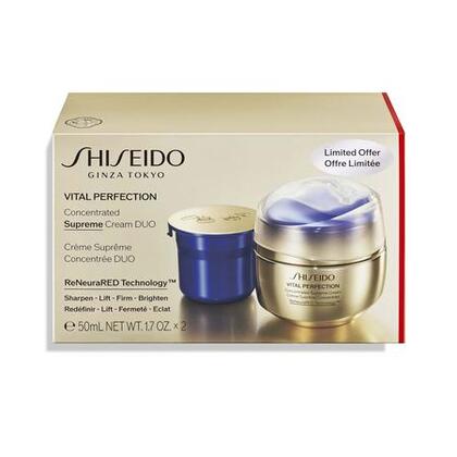  Shiseido VITAL PERFECTION Crème suprême concentrée duo  1 of 2 