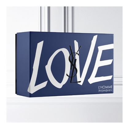 Yves Saint Laurent L'Homme Coffret Fête des Pères Eau de Toilette L’Homme, Gel Douche & Baume Après-Rasage - Parfum Homme YSL