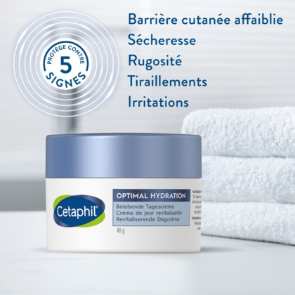 48g CETAPHIL OPTIMAL HYDRATION Crème de jour revitalisante  1 of 4 