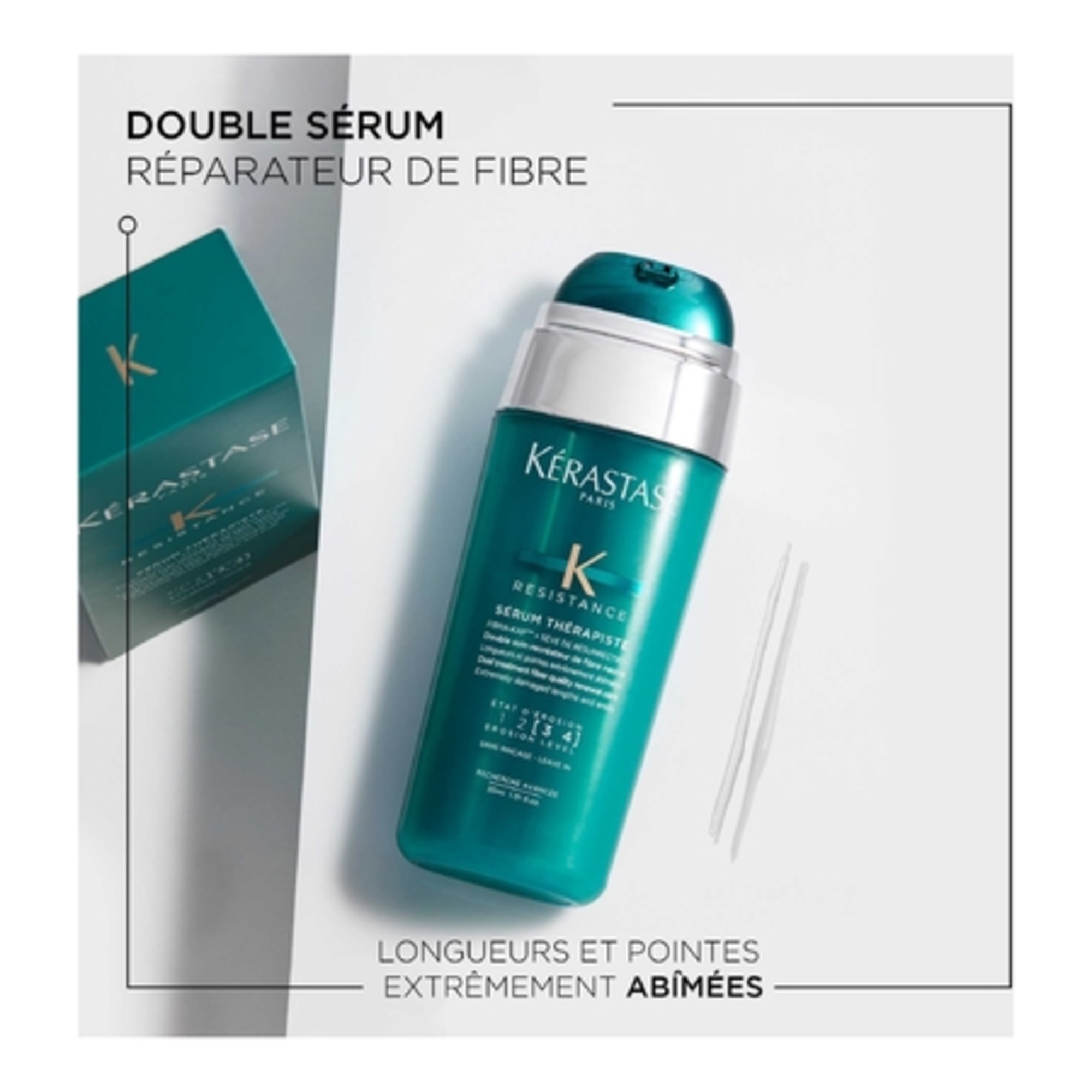 Sérum thérapiste cheveux très abimés