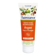 75ML Natessance CORPS BIO Crème mains nourrissante Argan Fleur d’Oranger   1 of 2 