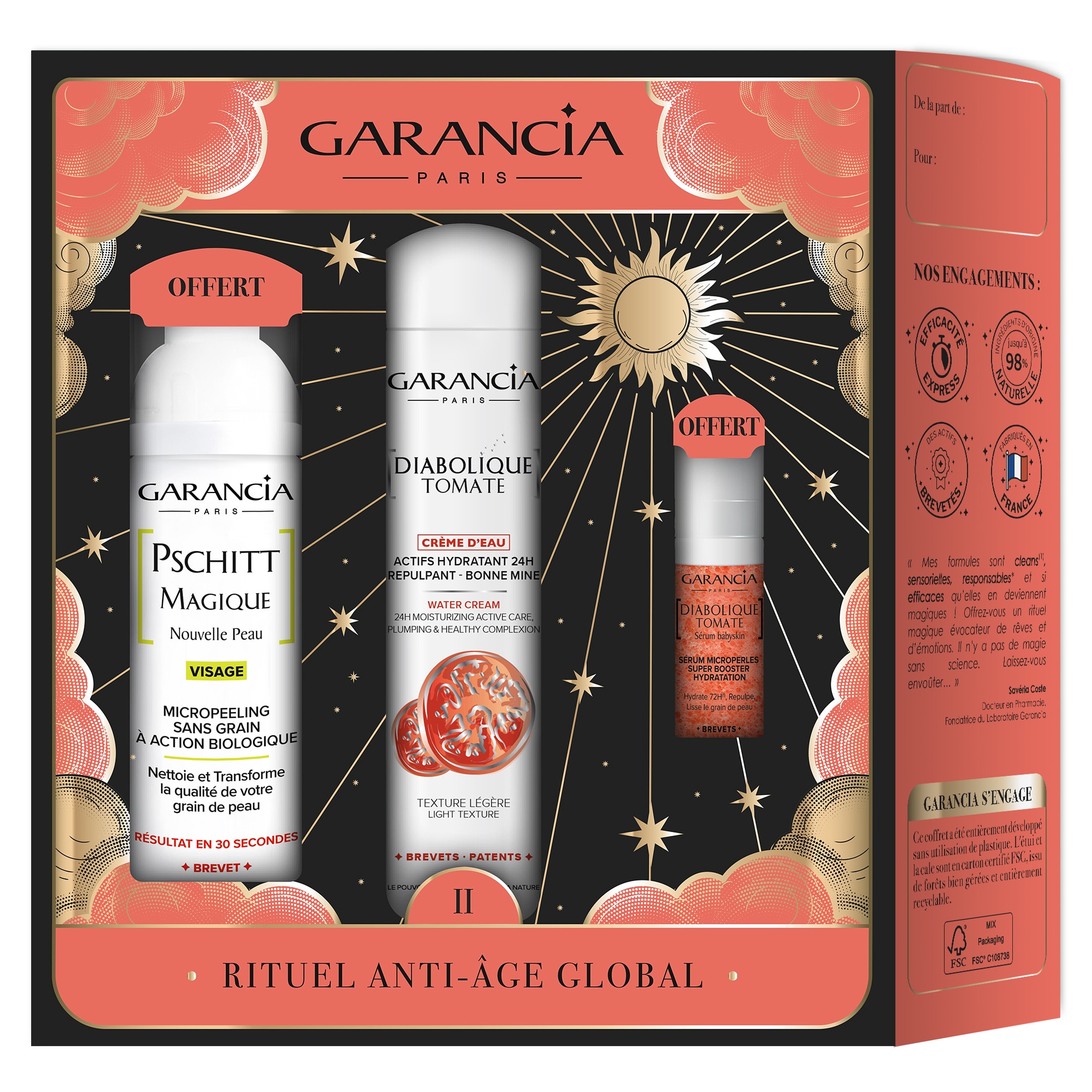 Garancia - Diabolique Tomate - Coffret Hydratation Bonne Mine