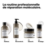 250ML L'ORÉAL PROFESSIONNEL SERIE EXPERT ABSOLUT REPAIR MOLECULAR Masque concentré professionnel  4 of 4 Masque concentré professionnel