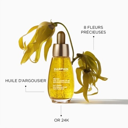 30ML DARPHIN ELIXIRS Nectar aux 8 Fleurs et Or Réactivateur de Jeunesse  1 of 4 