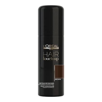  L'ORÉAL PROFESSIONNEL HAIR TOUCH UP Spray de retouches racines s'estompe en 1 shampooing brun  1 of 4 