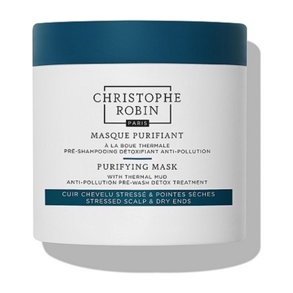 250ML CHRISTOPHE ROBIN PURIFIANTE Masque purifiant à la boue thermale  1 of 4 