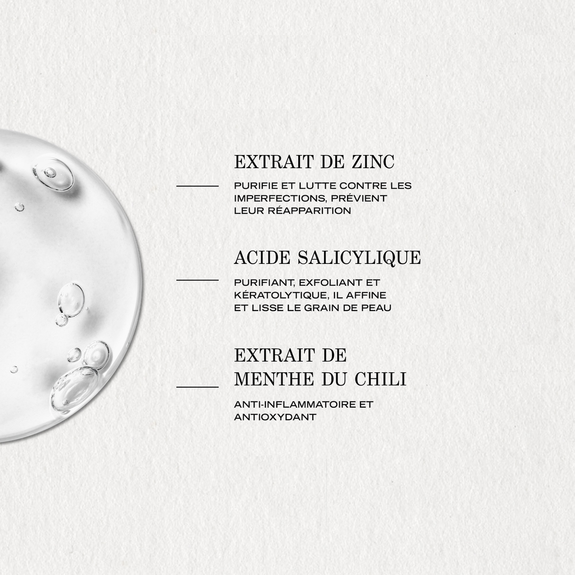 Lotion biphasée poudrée matifiante