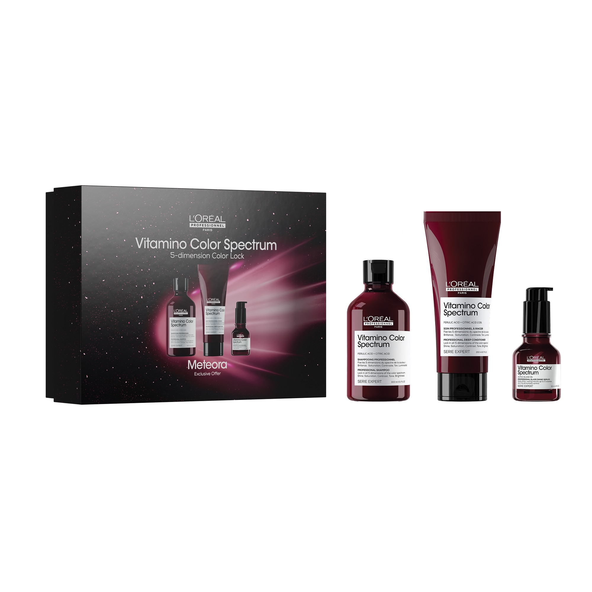  L'ORÉAL PROFESSIONNEL VITAMINO COLOR Coffret - serie expert spectrum trio  Coffret - serie expert spectrum trio