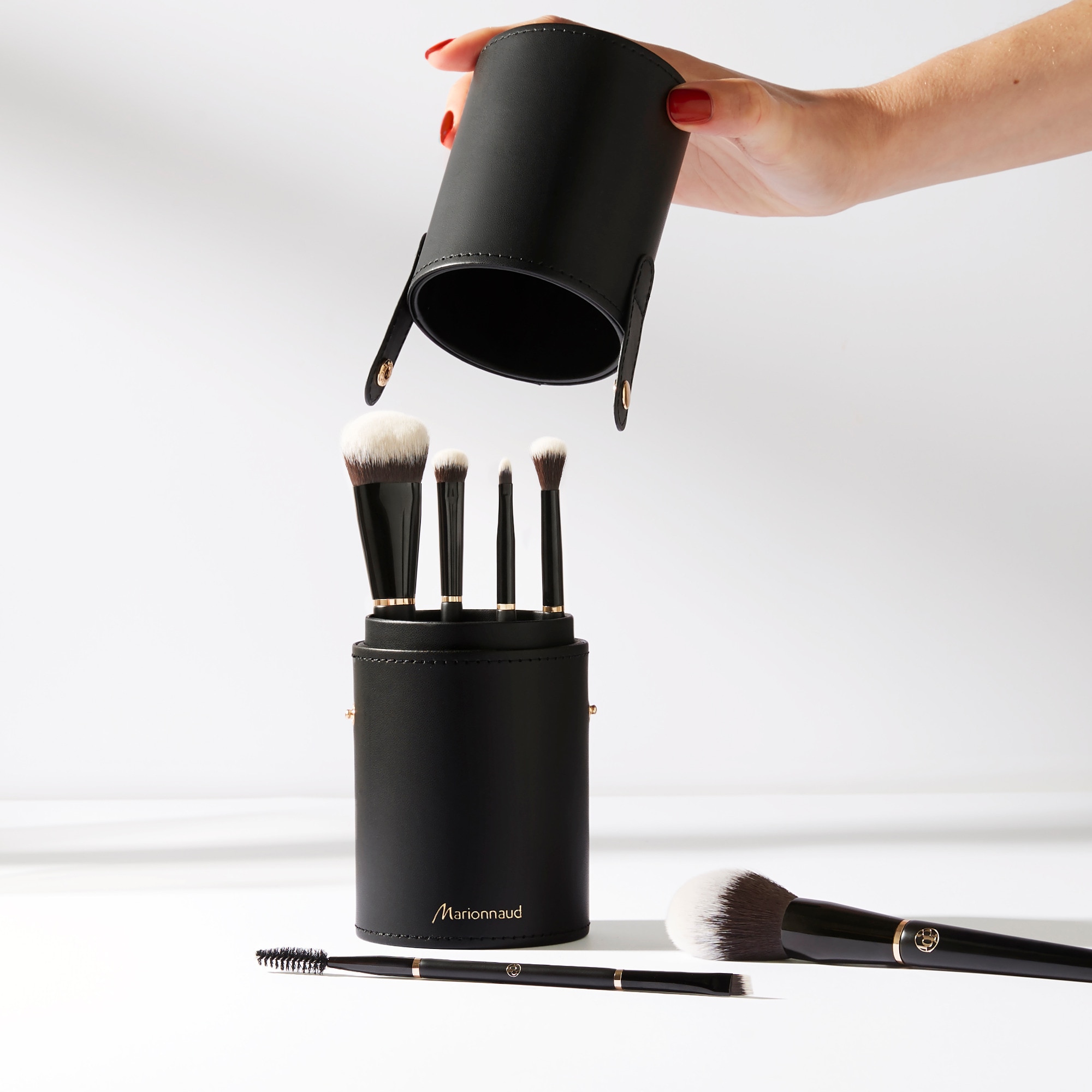 L'écrin pinceaux - 6 pinceaux - teint, yeux & lèvres