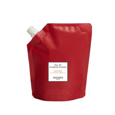 Hermès - Eau De Rhubarbe Écarlate - Recharge Gel Moussant Mains Et Corps - 300ml