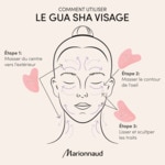 MARIONNAUD MARIONNAUD ACCESSOIRES Le gua sha - quartz rose 4 of 4 Le gua sha - quartz rose