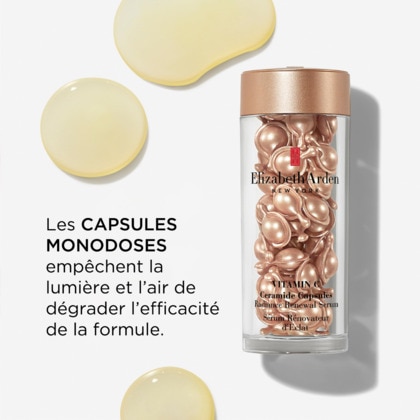 42ml Elizabeth Arden VITAMIN C Ceramide capsules - sérum rénovateur d'éclat  1 of 3 