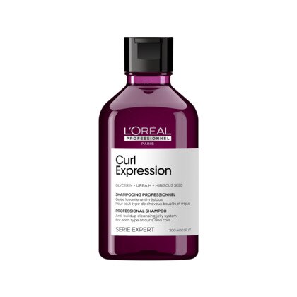 300mL L'ORÉAL PROFESSIONNEL SERIE EXPERT CURL EXPRESSION Gelée lavante anti-résidus 1 of 4